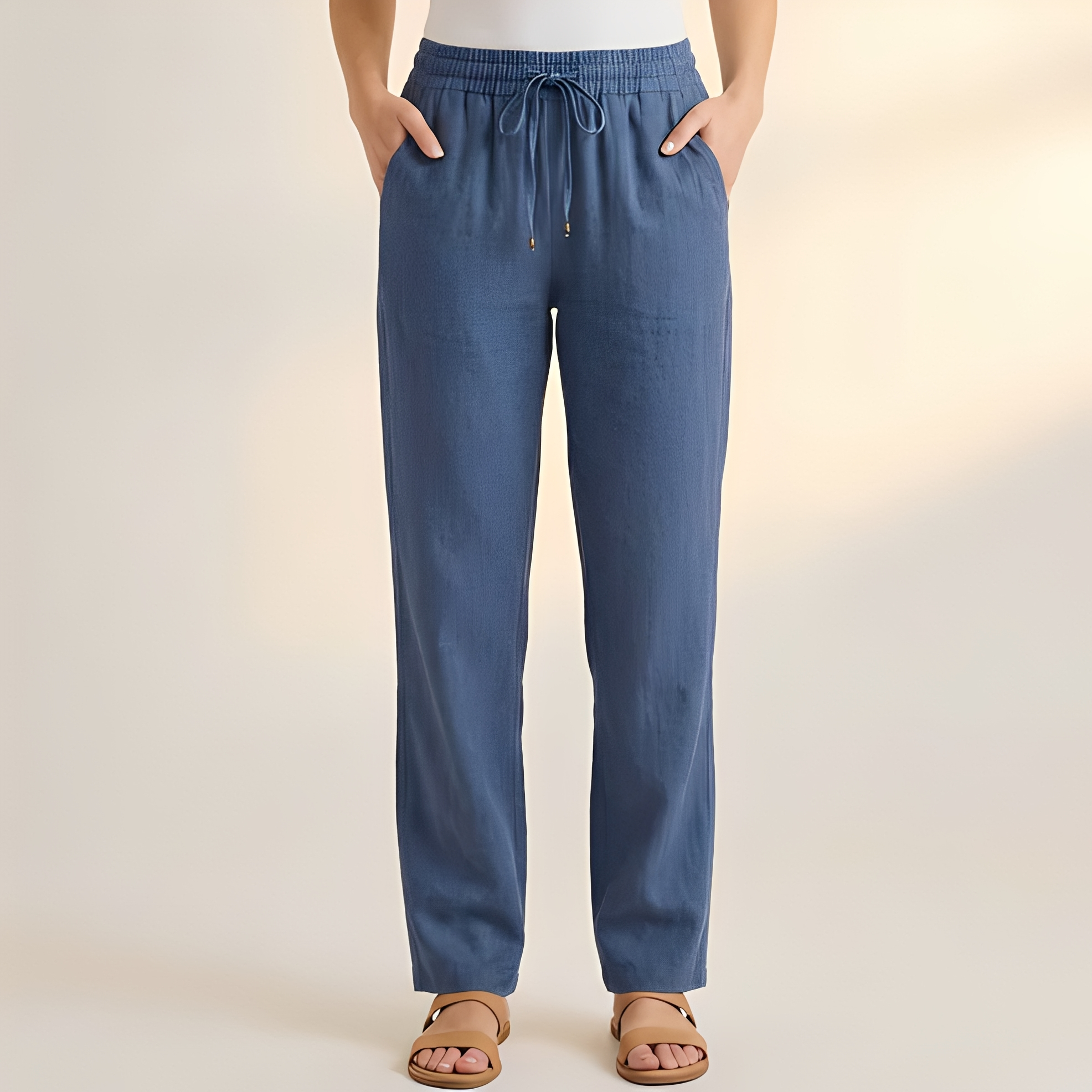 Gello - Pantalon ample à cordon de serrage pour homme