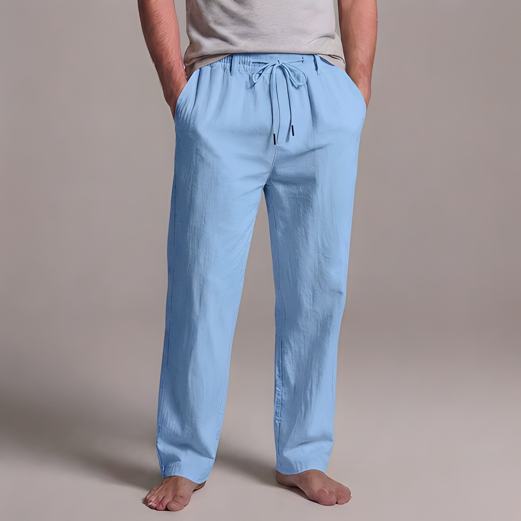 Arman - Pantalon décontracté à cordon de serrage pour homme
