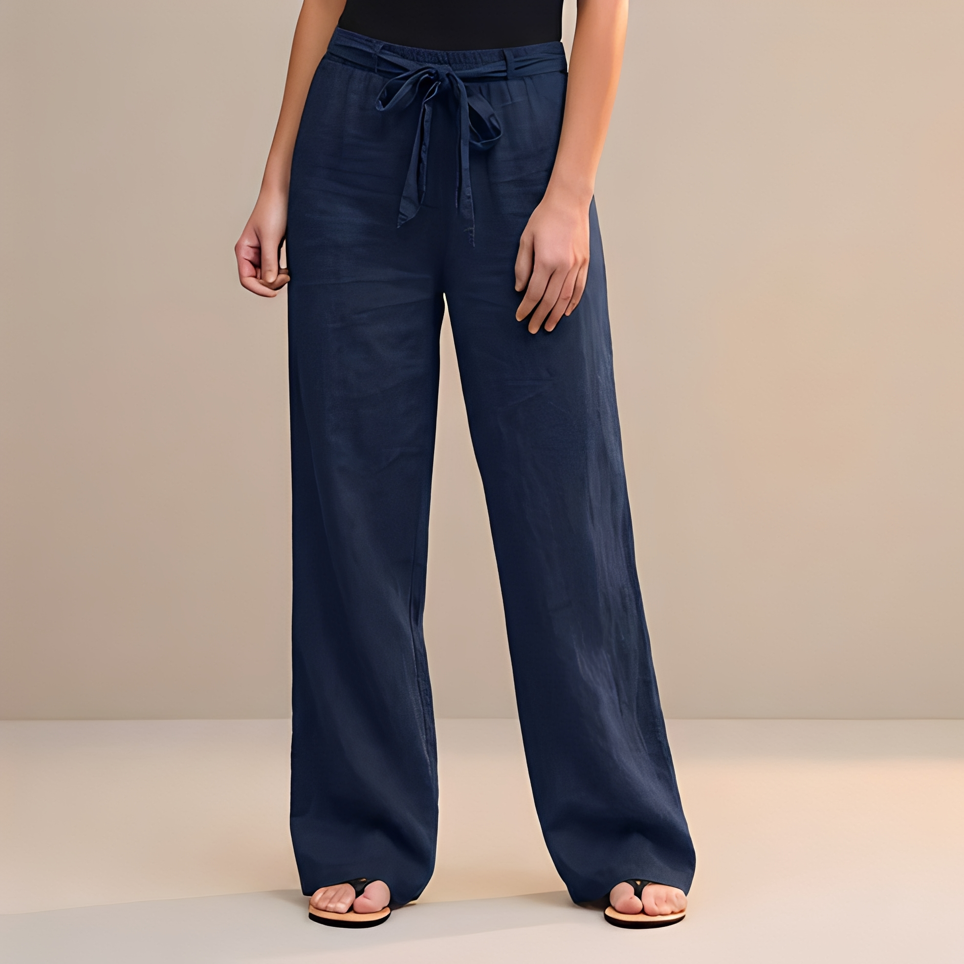 Lizza - Un pantalon d'été élégant et fluide pour femme