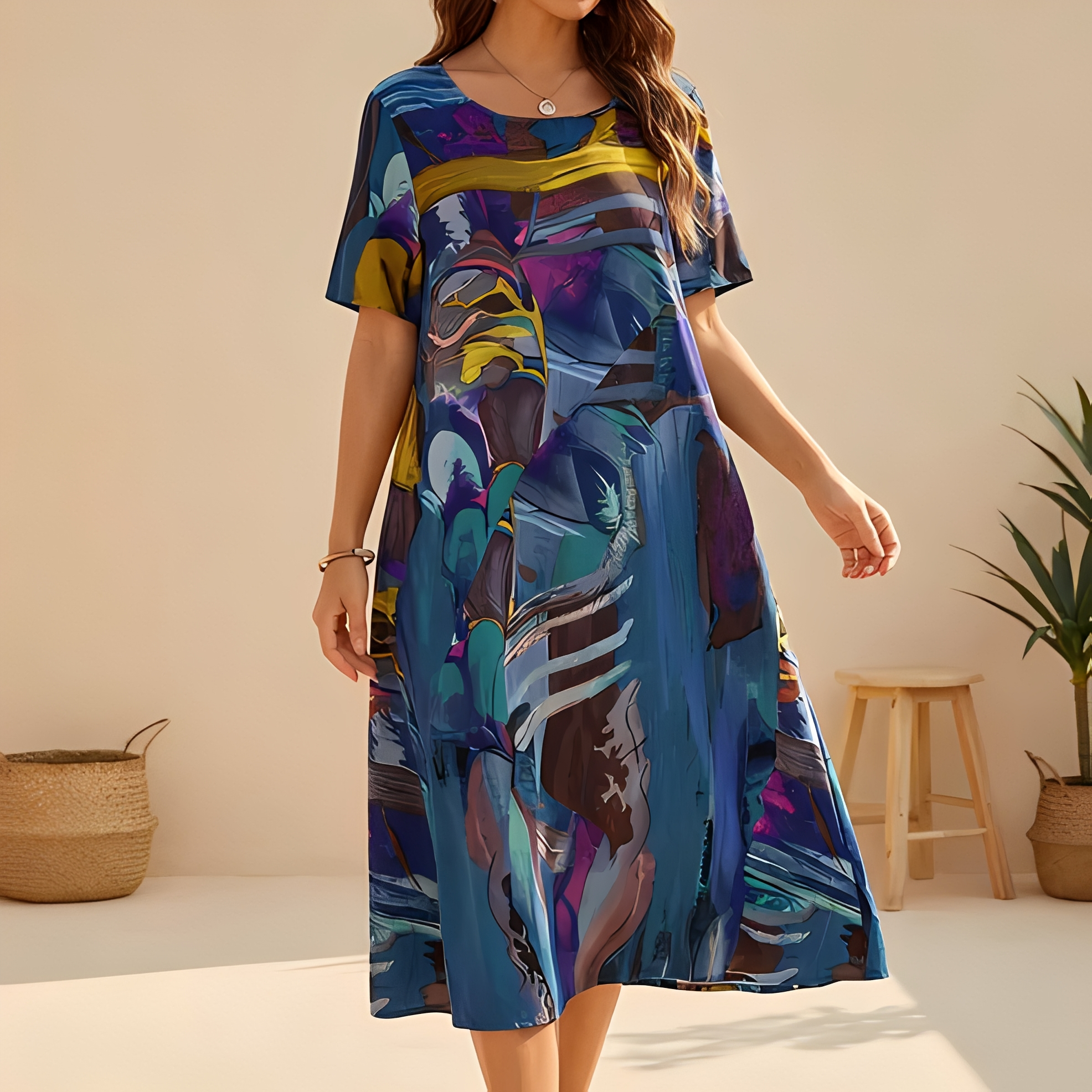 Aleah - Robe d'été élégante et chic pour femme
