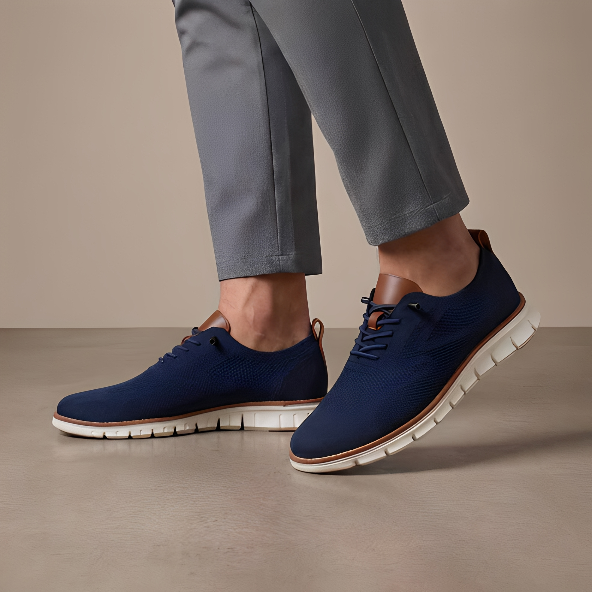 Nelson - Chaussures Décontractées à Lacets pour Homme