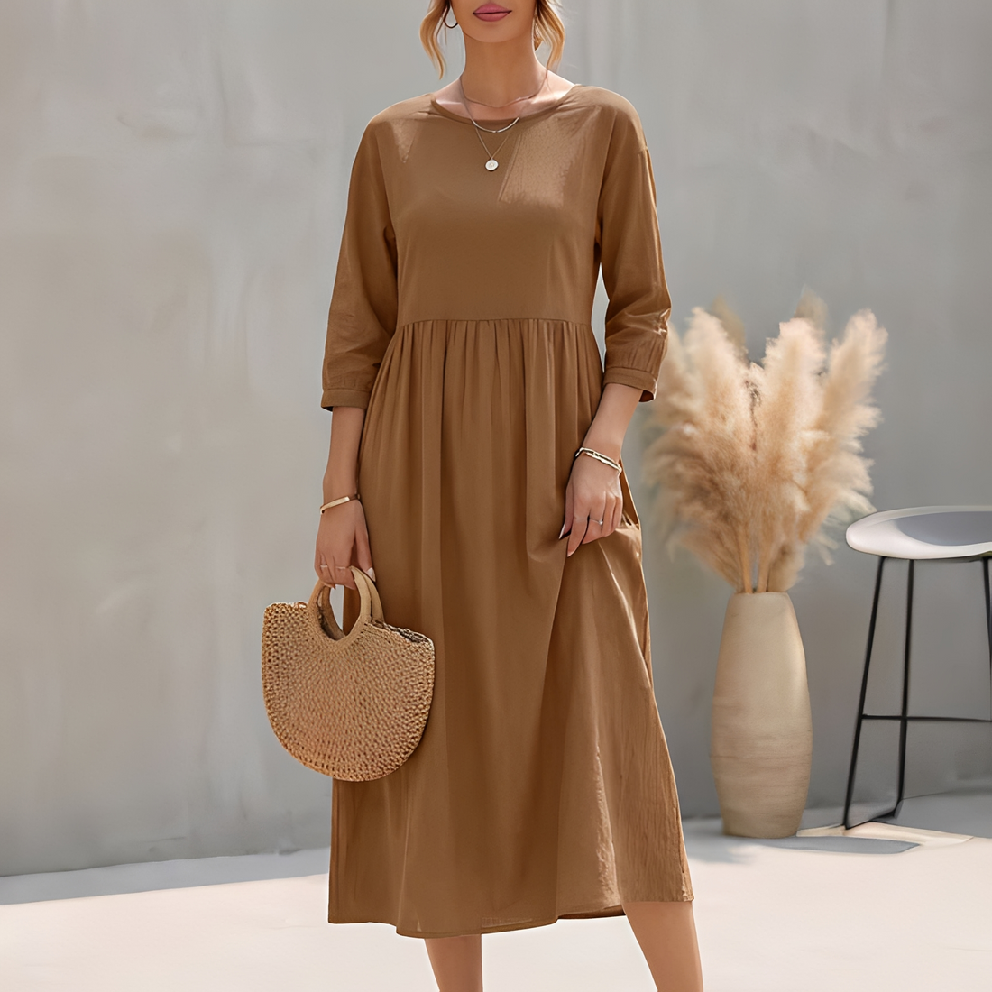 Agatine - Robe d'été chic et décontractée pour femme