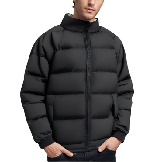 Calvin – Veste Puffer Homme avec Doublure en Fleece
