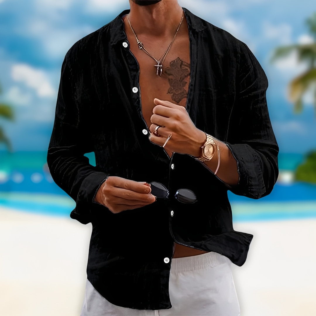 Willson - Chemise tendance pour homme pour l'été