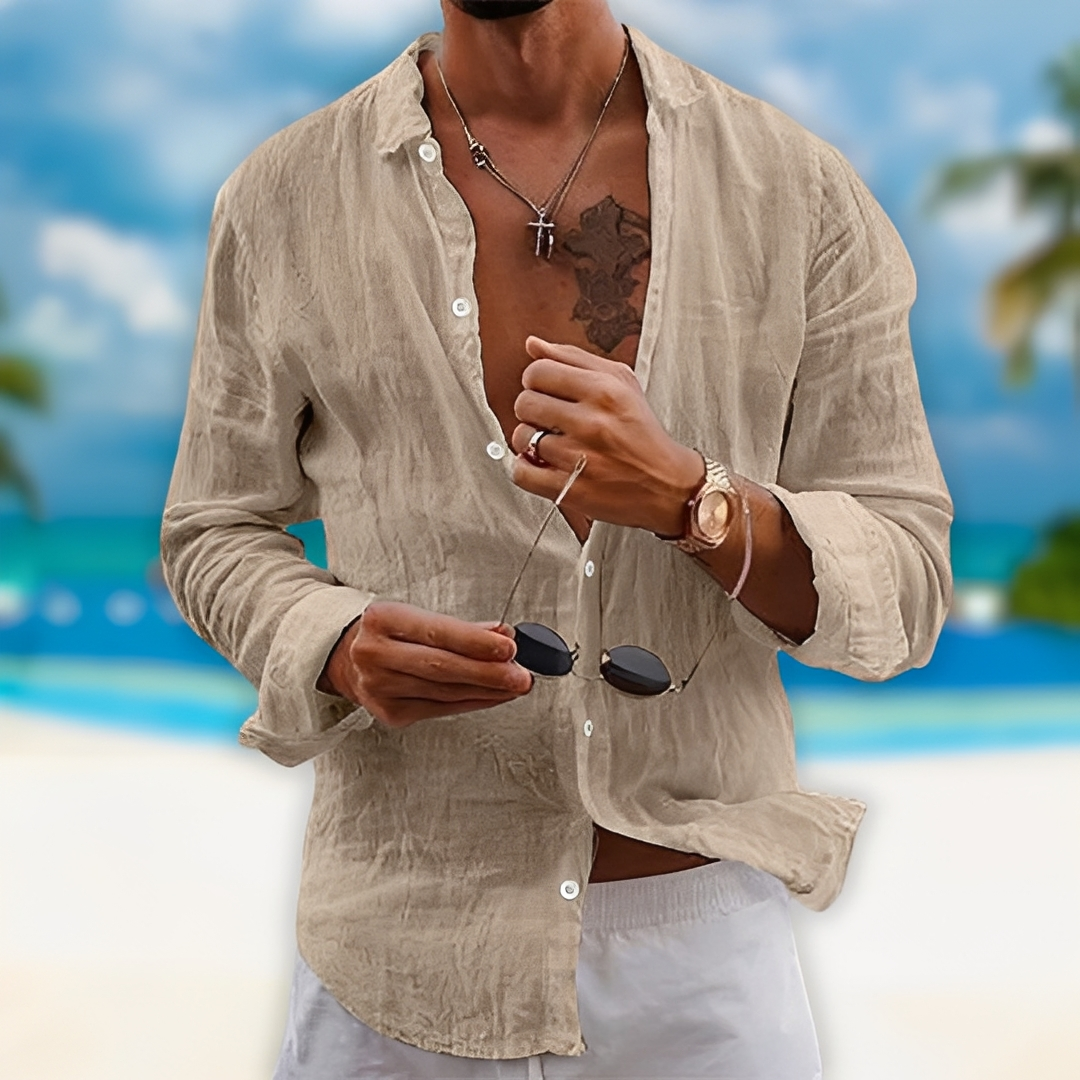 Willson - Chemise tendance pour homme pour l'été