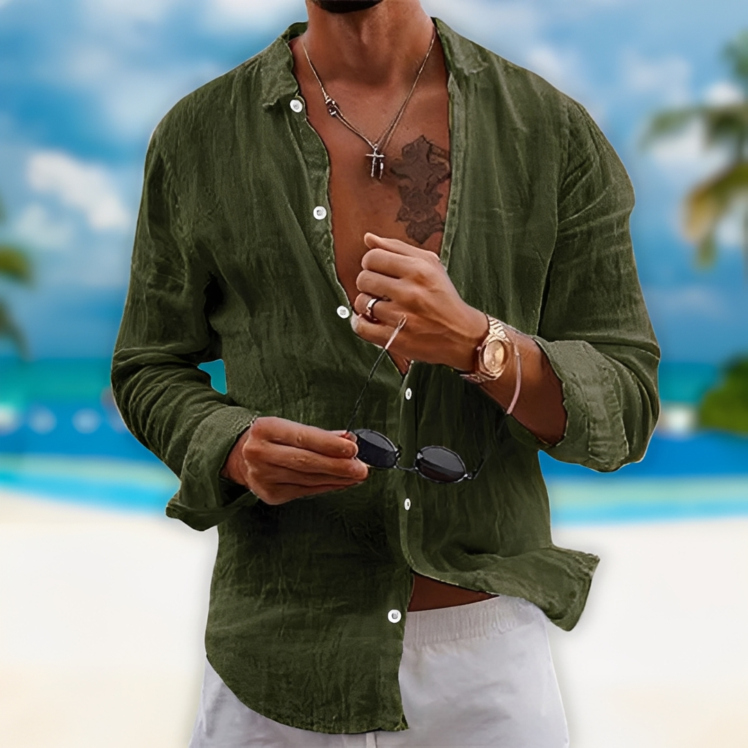 Willson - Chemise tendance pour homme pour l'été