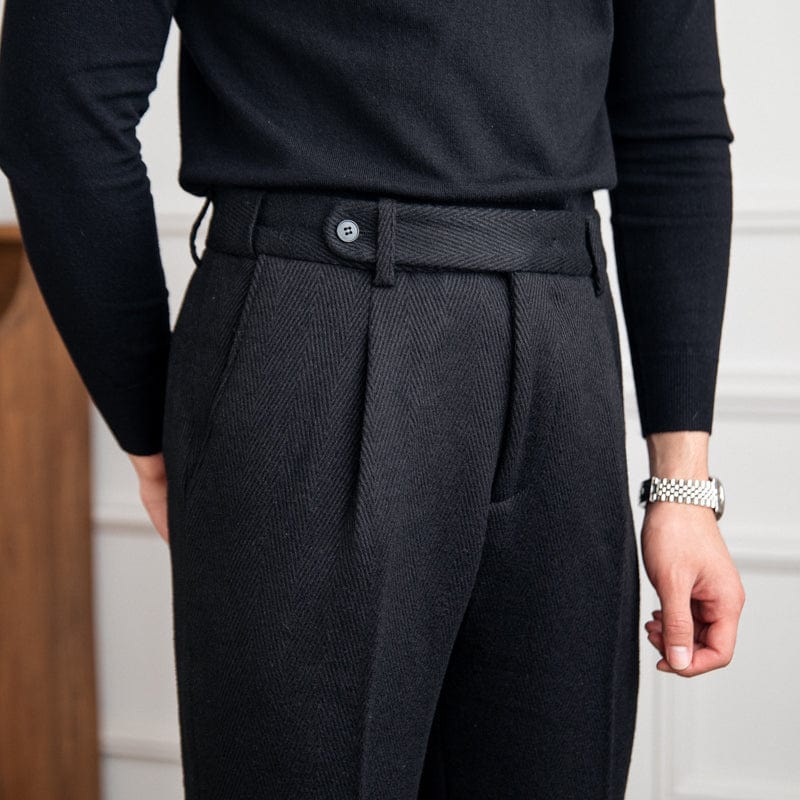 Milo – Pantalons Noirs Quotidiens