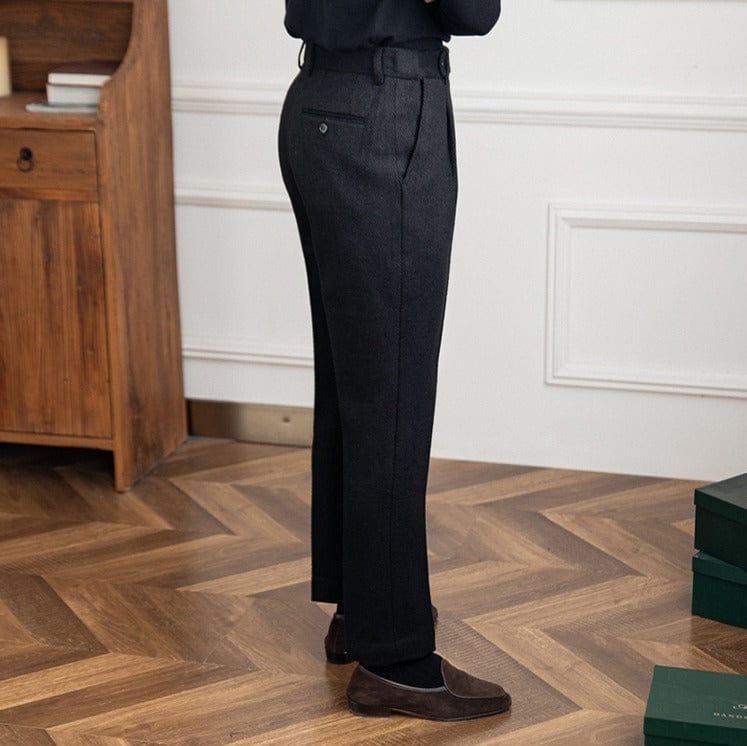 Milo – Pantalons Noirs Quotidiens