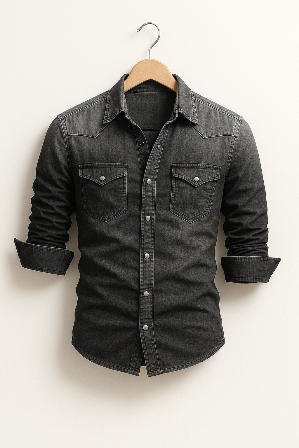 Maxime - Chemise en Jean Décontractée pour Hommes