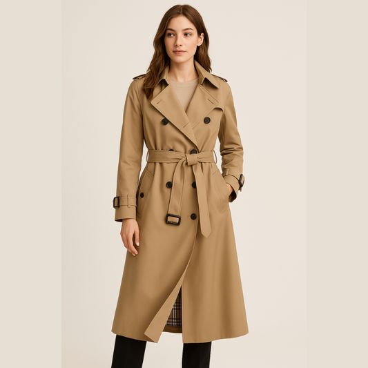 Chloé – Manteau Trench Femme Double Bouton