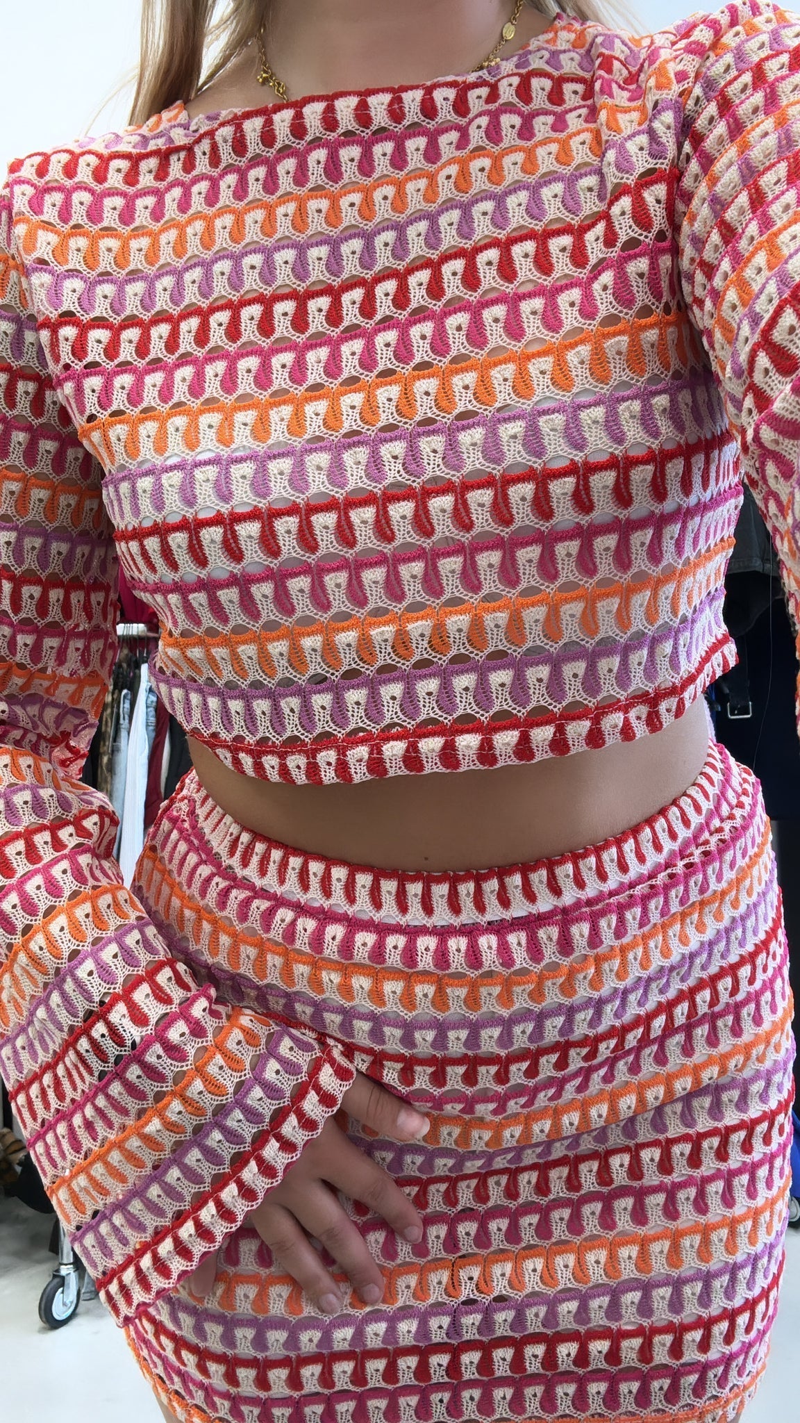 Giada – Ensemble Crop Top et Minijupe
