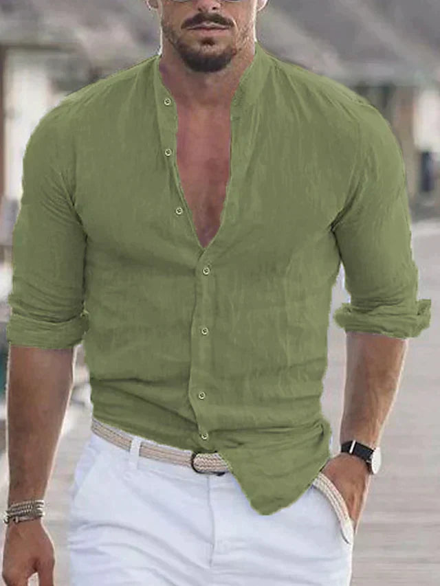 Micheal - Chemise en lin pour hommes