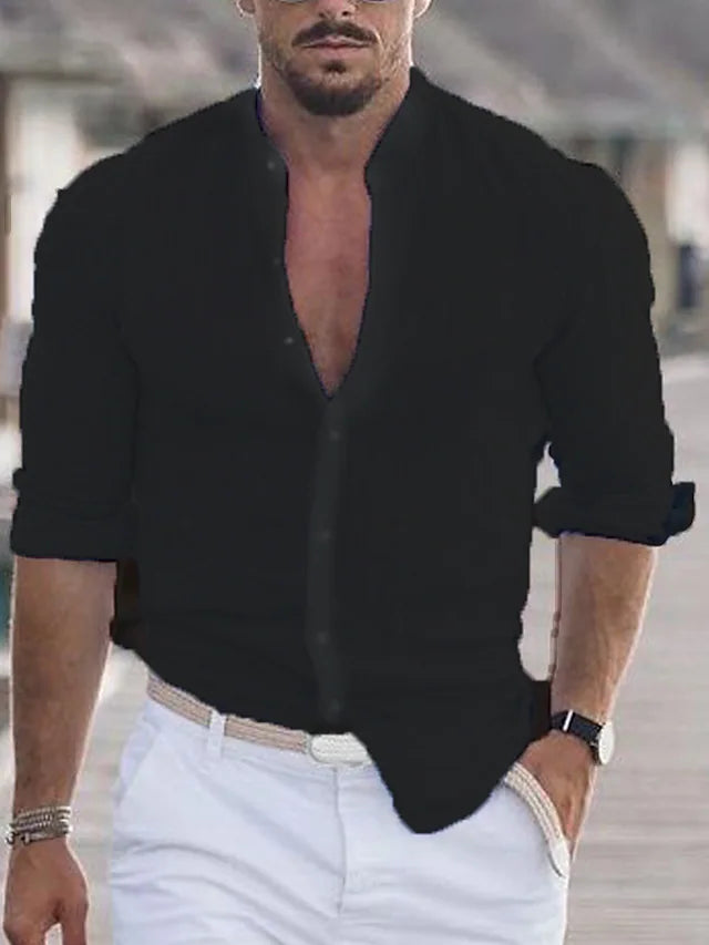 Micheal - Chemise en lin pour hommes