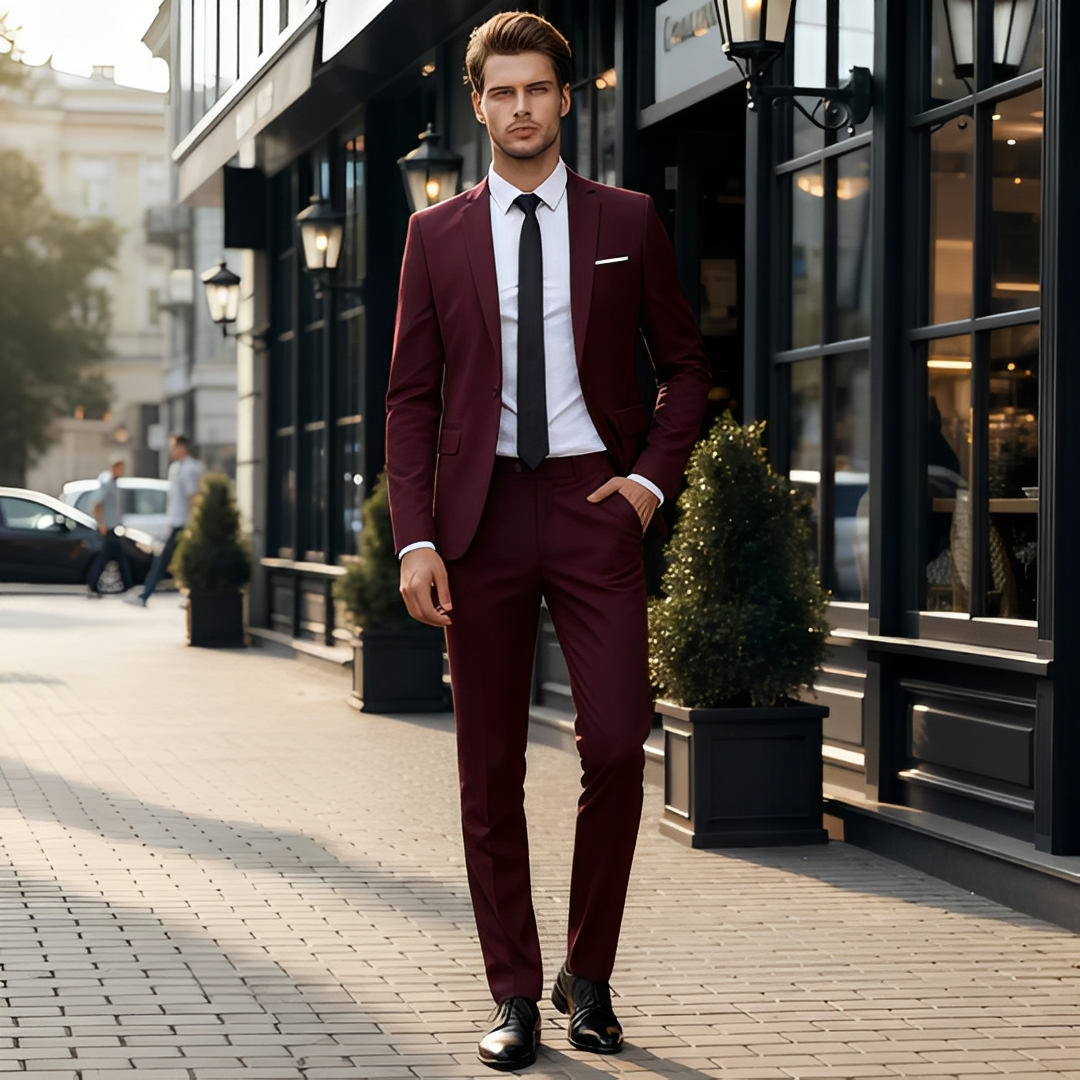 Austine - Un costume élégant et confortable pour homme