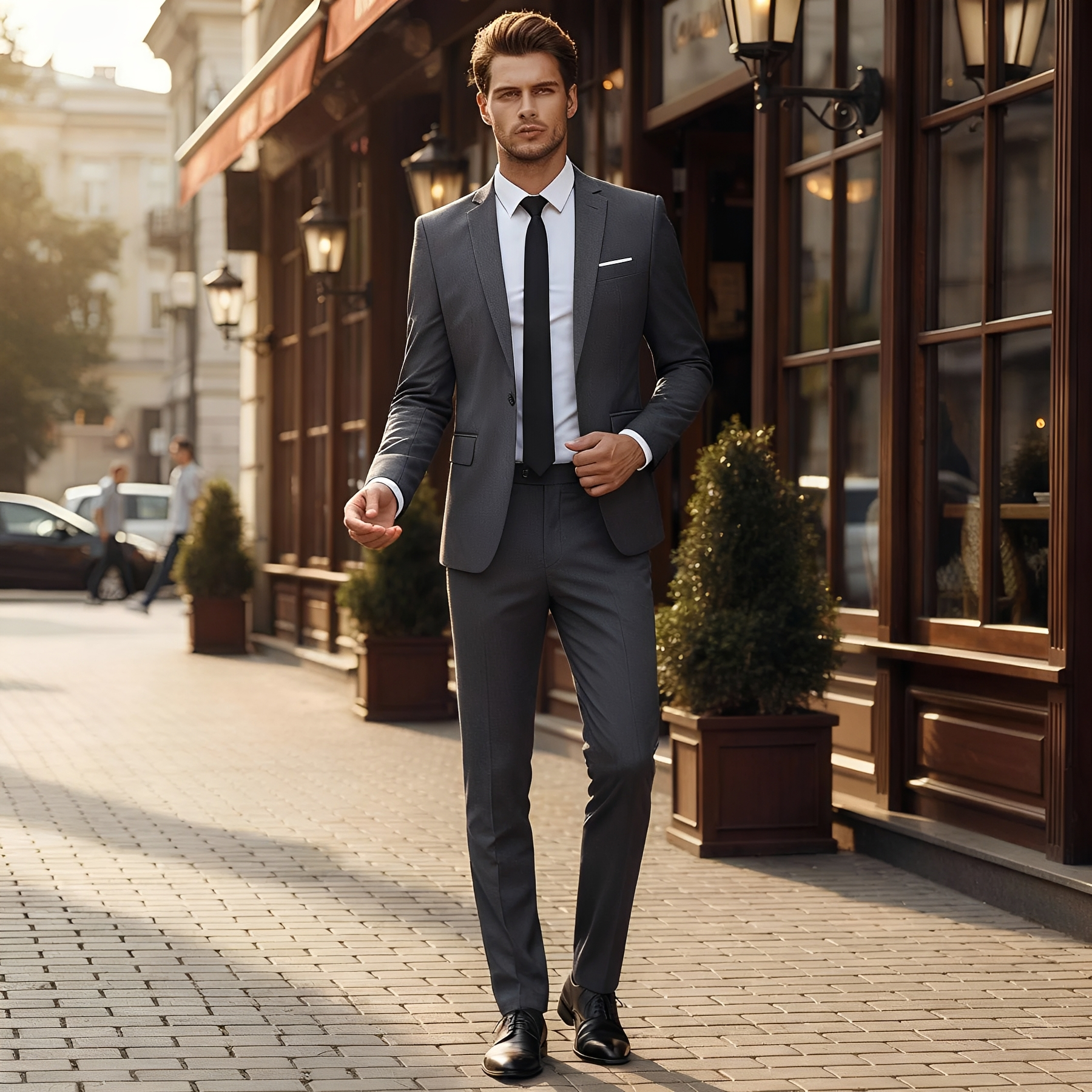 Austine - Un costume élégant et confortable pour homme