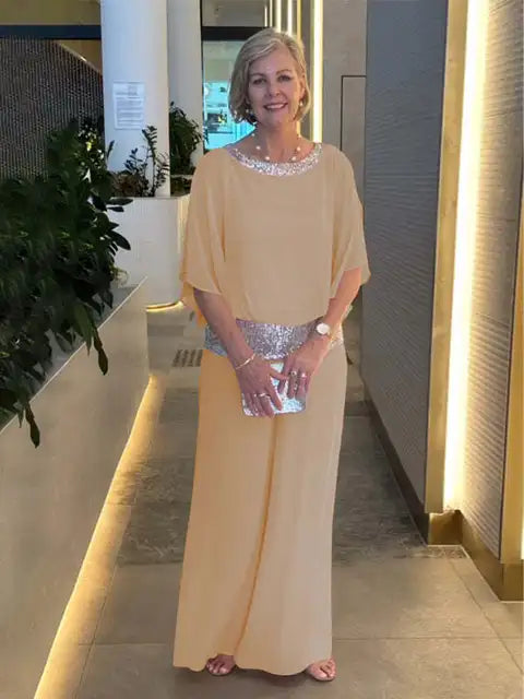 Minzy - Elegant Matching Set with a Modern Heel