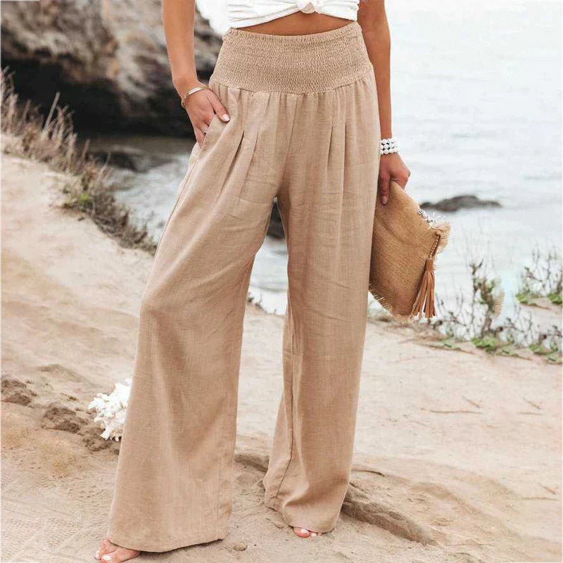 Reina – Pantalon d'été tropical