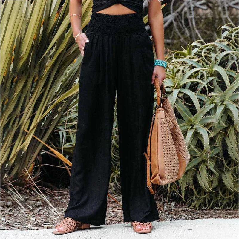 Reina – Pantalon d'été tropical