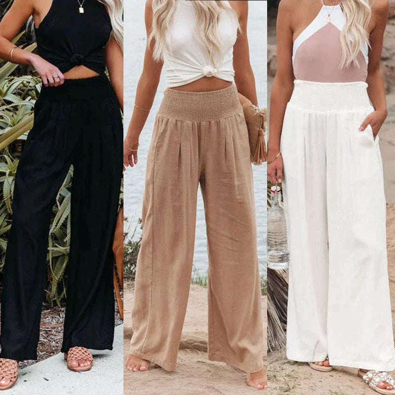 Reina – Pantalon d'été tropical