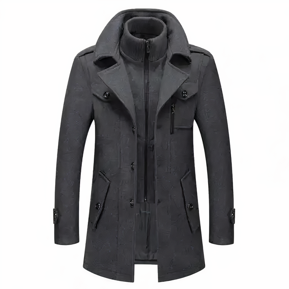 Grayson – Veste Double Col Tendance Homme