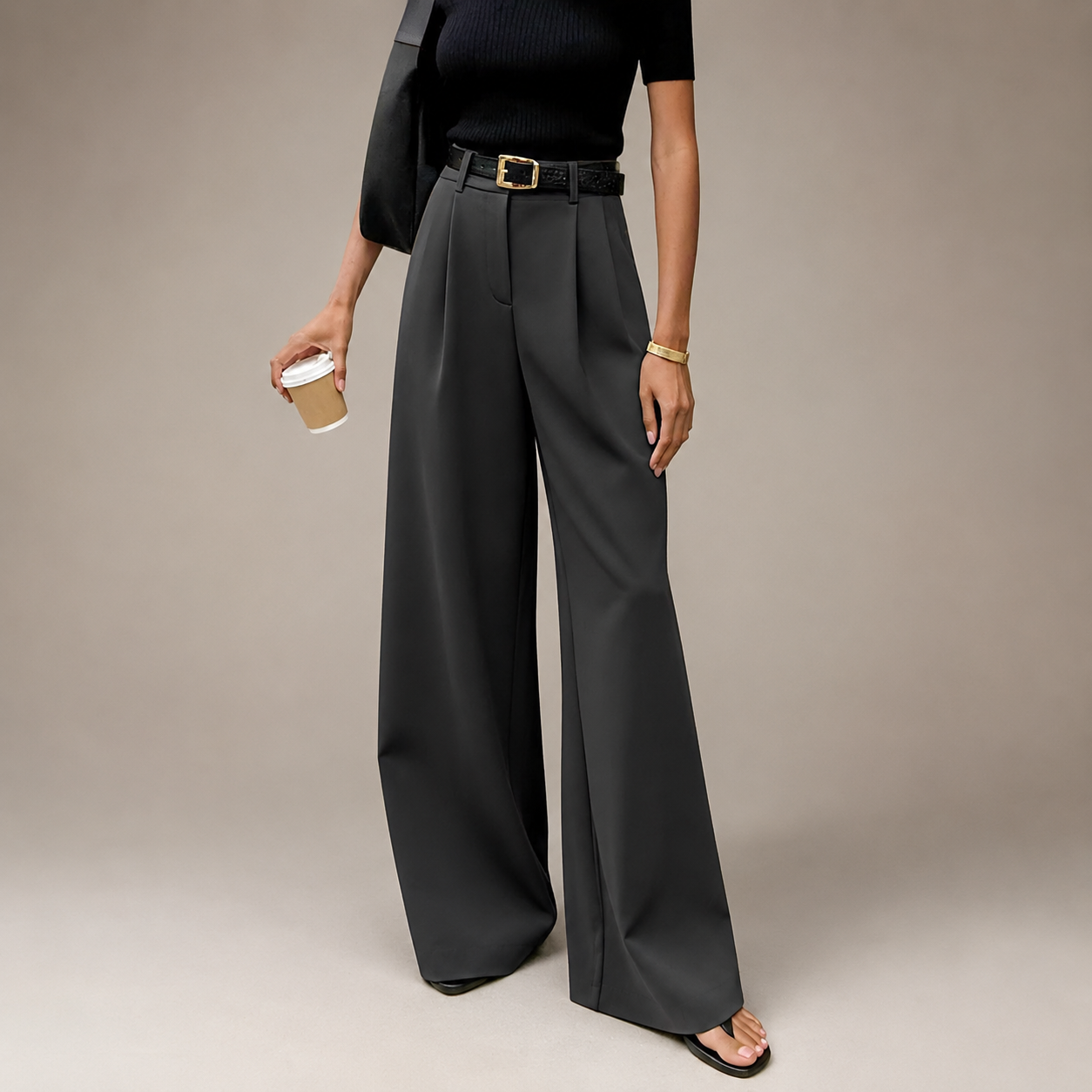 Blaine - Pantalons larges chics