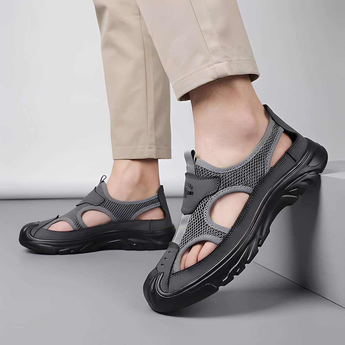Aurello - Baskets confortables et respirantes pour homme