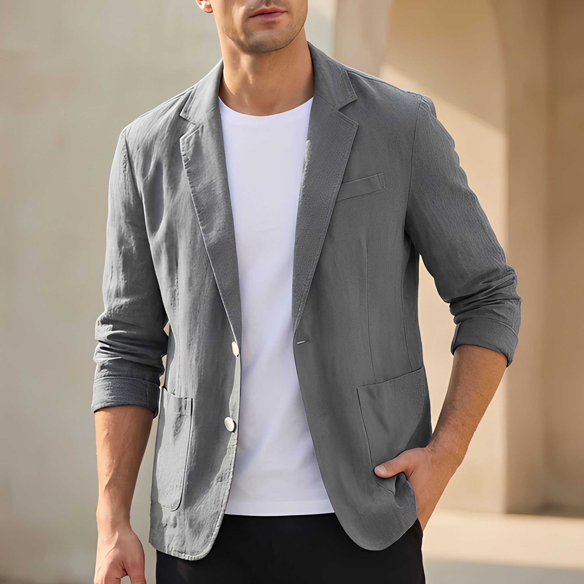 Gylle - Blazer d'été décontracté pour homme