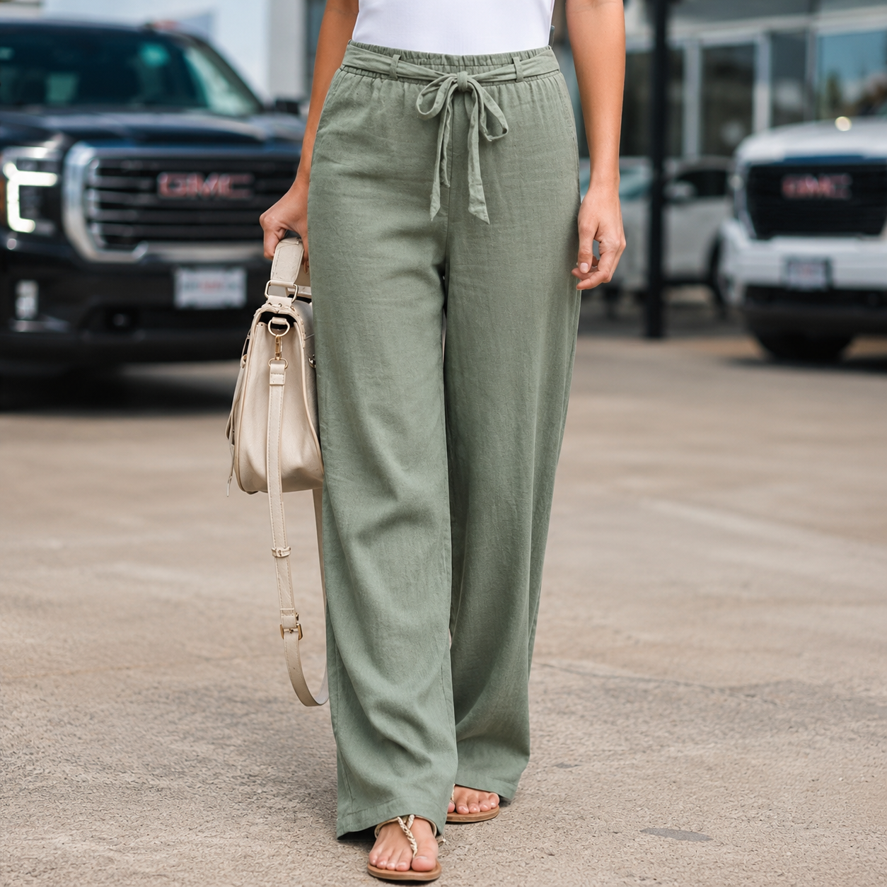 Claudine - Un pantalon d'été tendance pour femme