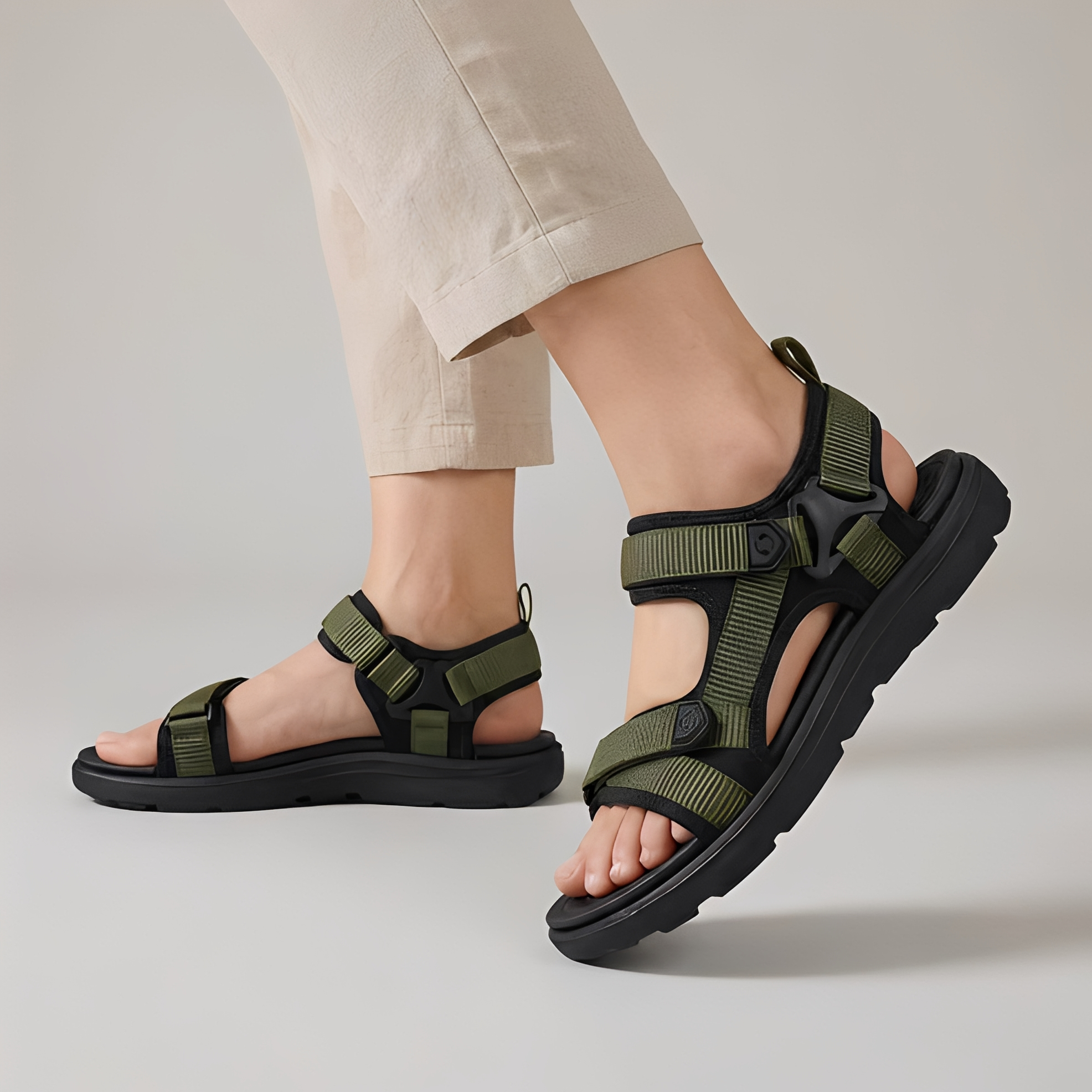 Jacob - Sandales à lanières réglables pour homme
