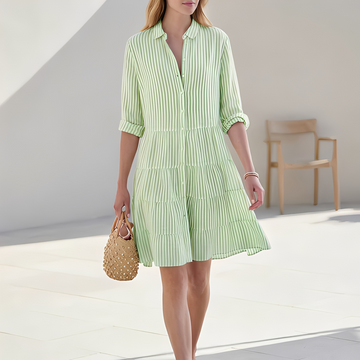 Elijah - Robe chemise d'été chic pour femme