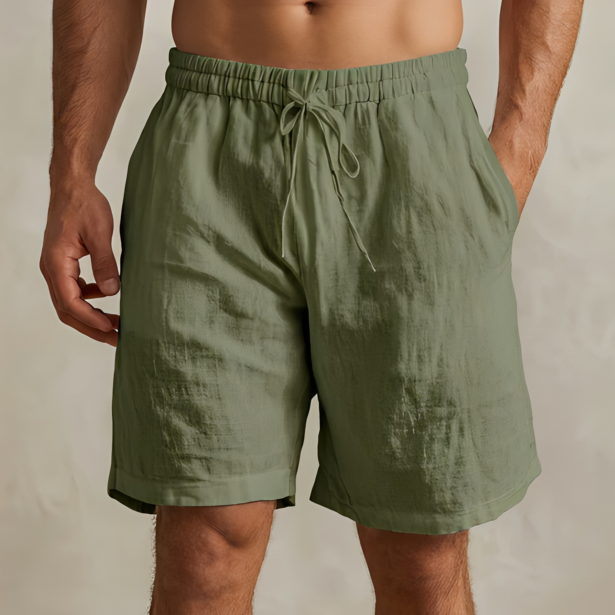 Loises - Short d'été moderne à cordon de serrage pour homme