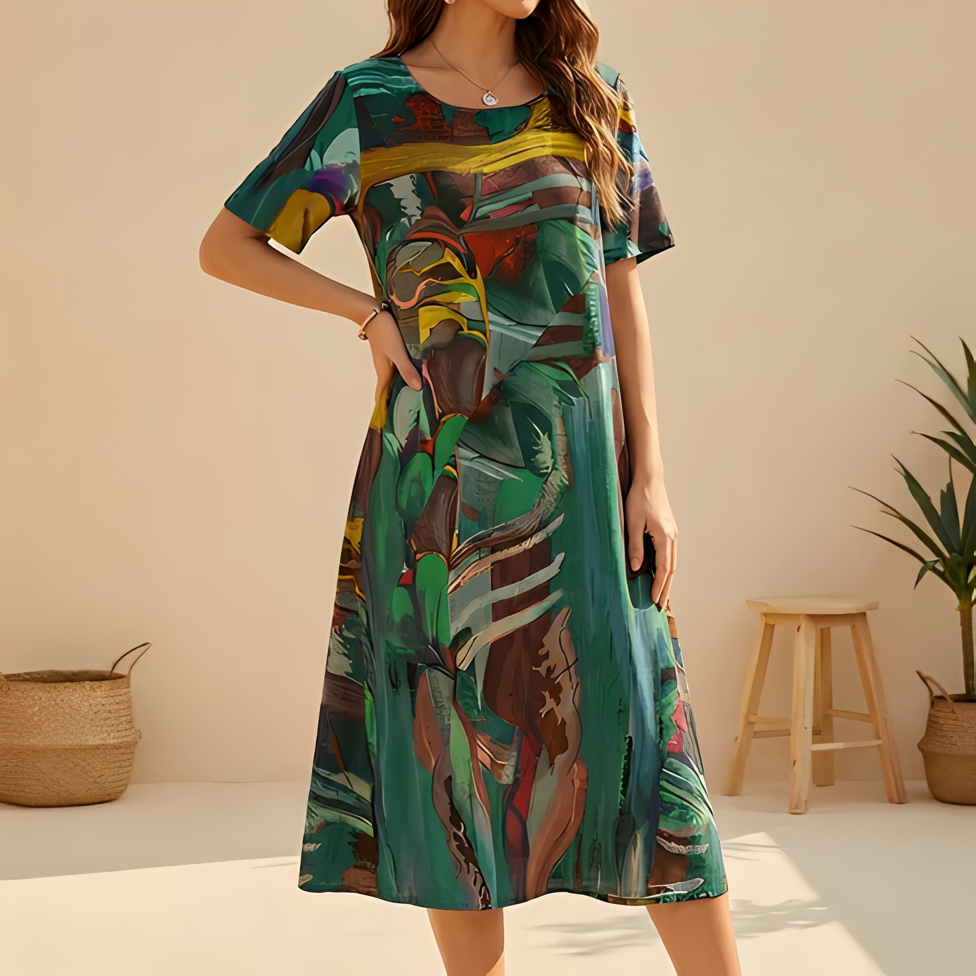 Aleah - Robe d'été élégante et chic pour femme