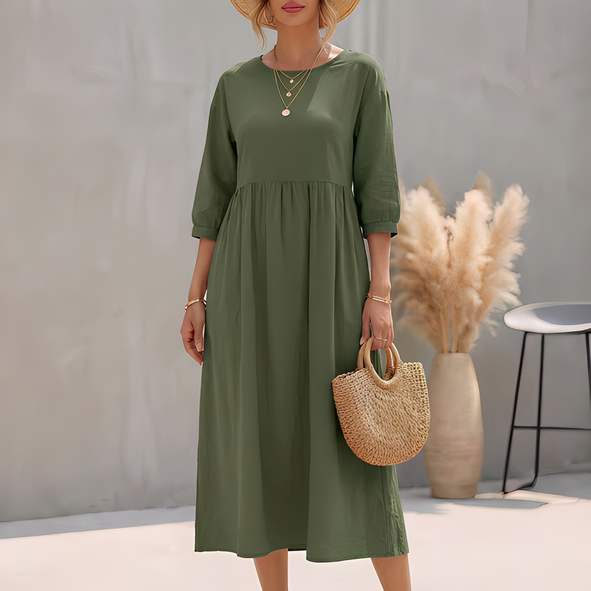 Agatine - Robe d'été chic et décontractée pour femme