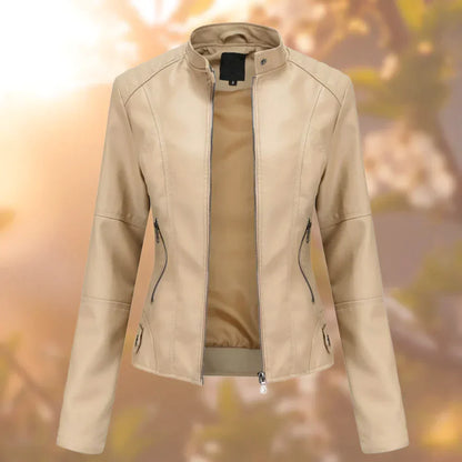 Hallec – Veste en Cuir Femme