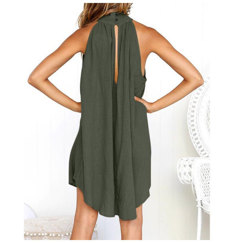 Mila - Robe d'été mi-longue sophistiquée