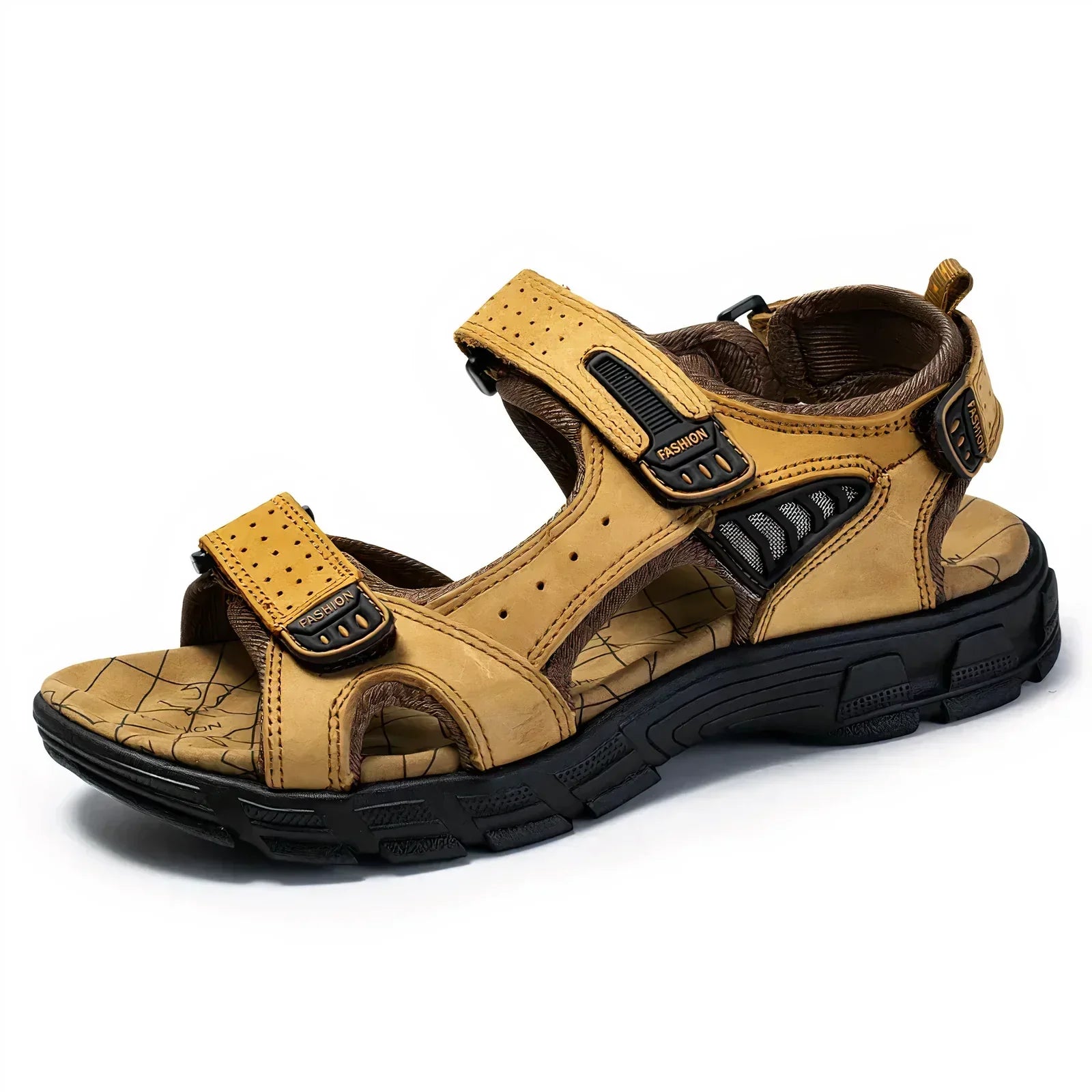 Justin - Sandales confortables à ajustement optimal