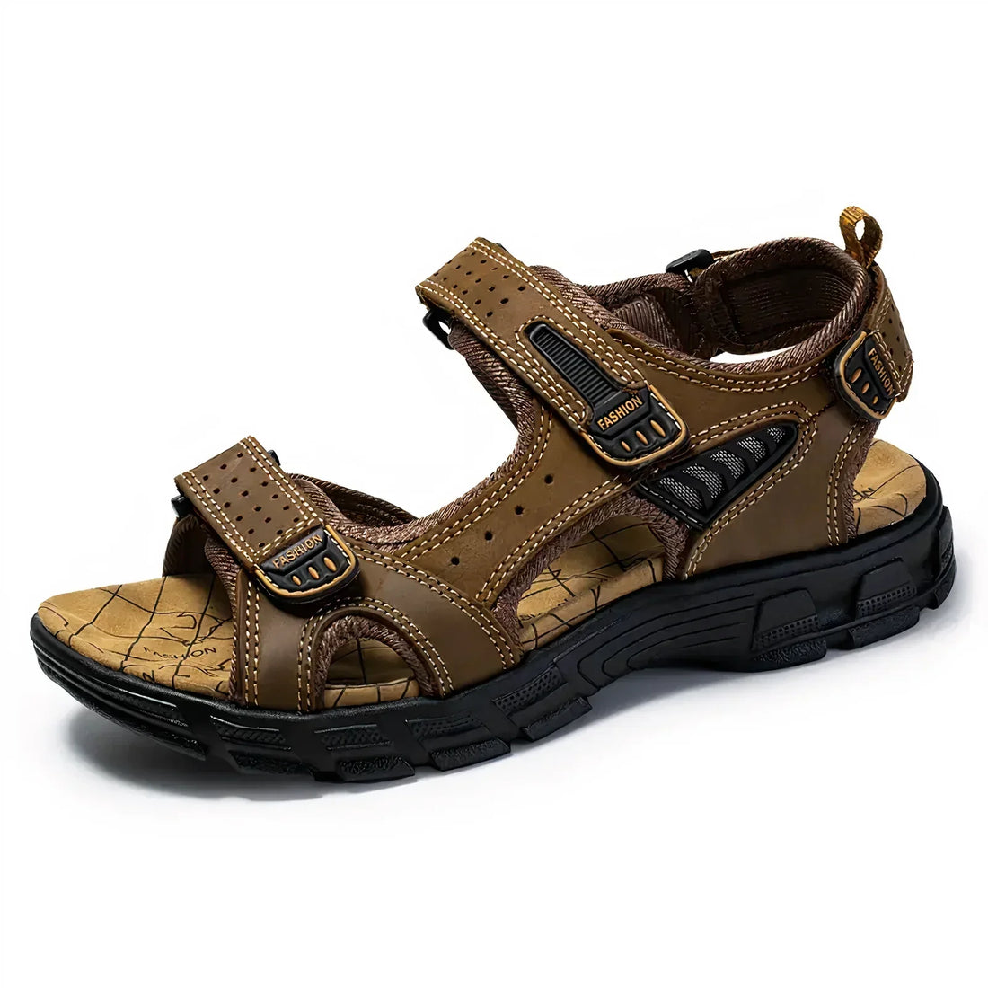 Justin - Sandales confortables à ajustement optimal