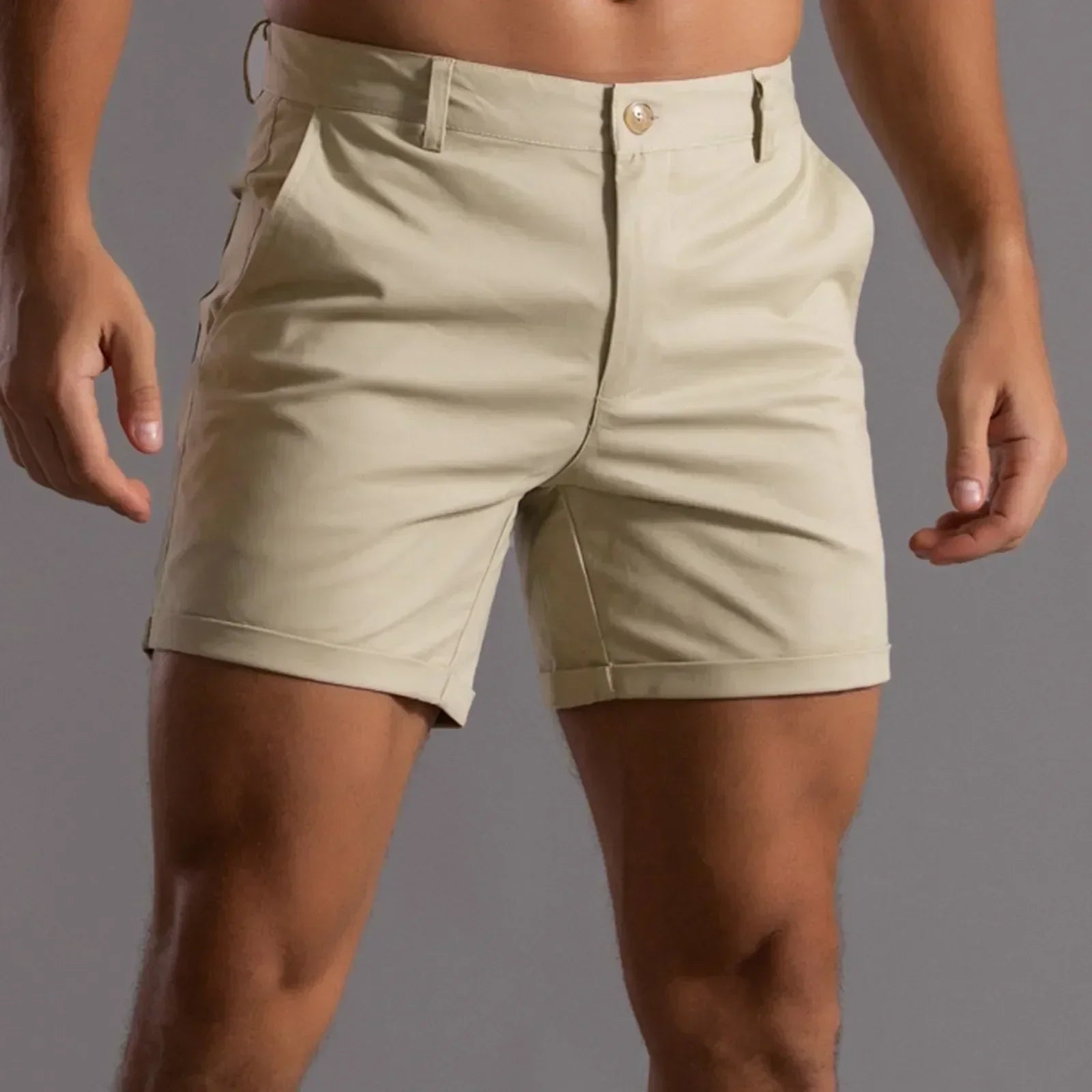 Andrie – Pantalon Court Homme Été Élégant