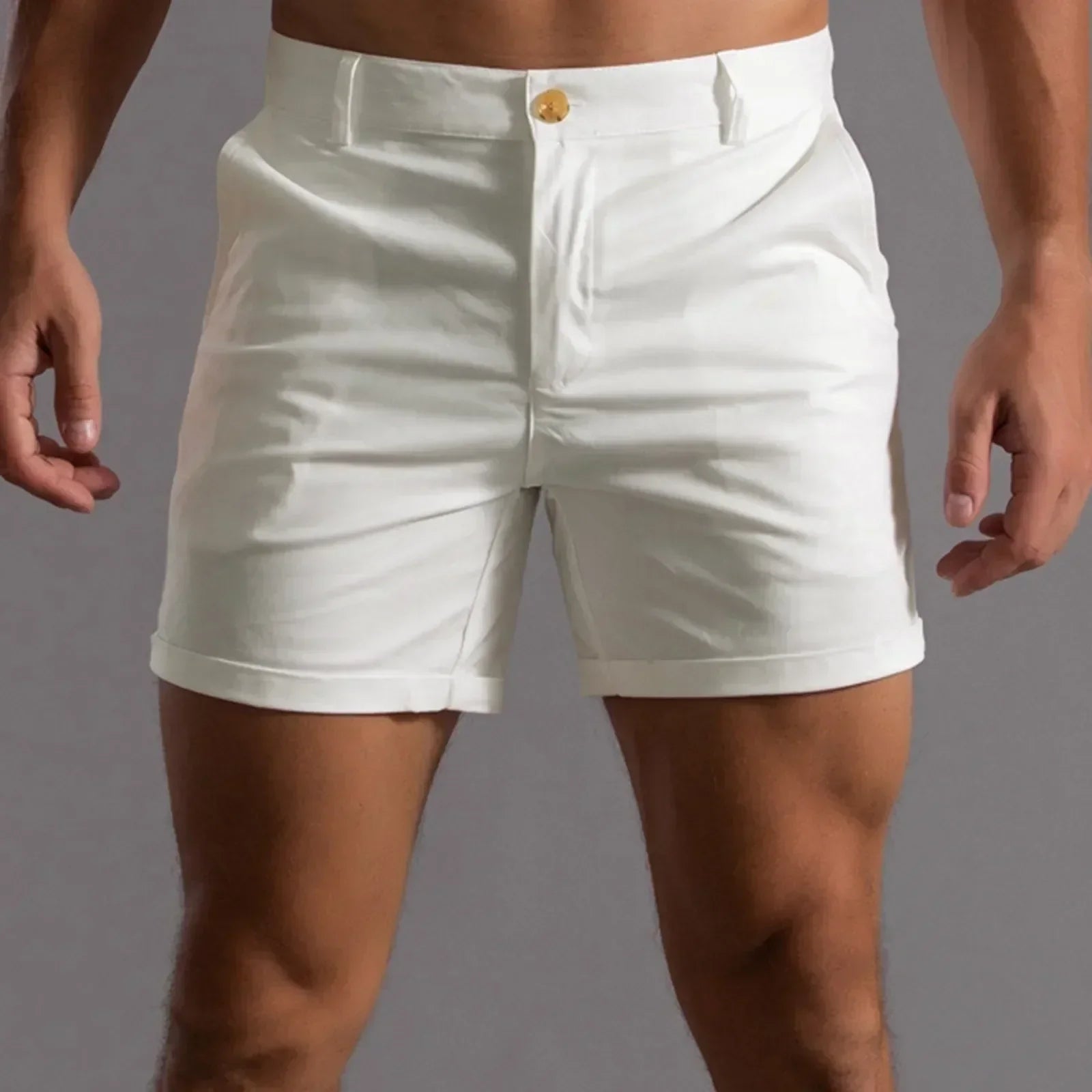Andrie – Pantalon Court Homme Été Élégant