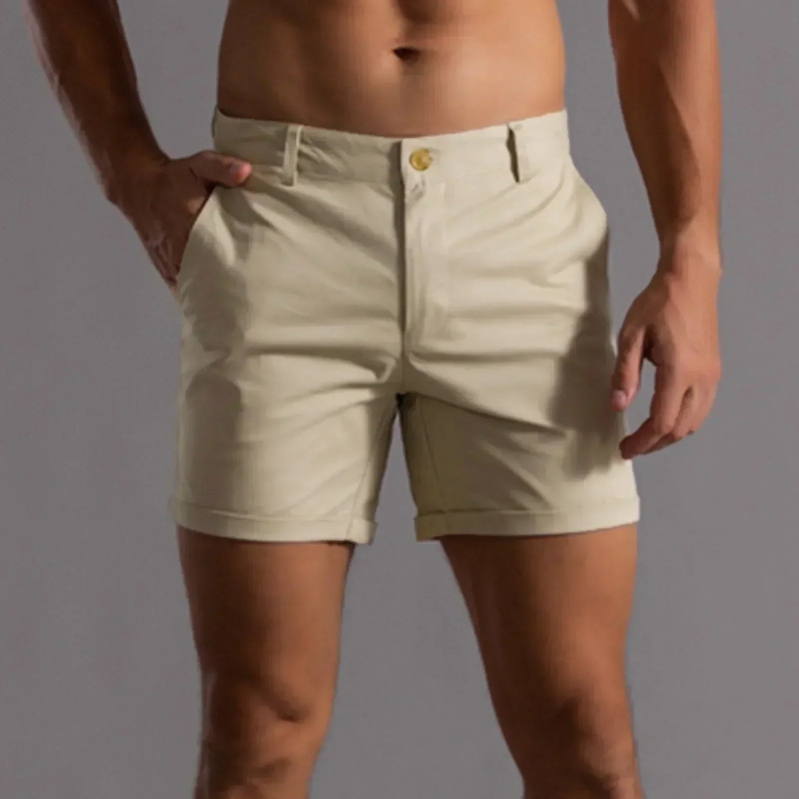 Andrie – Pantalon Court Homme Été Élégant