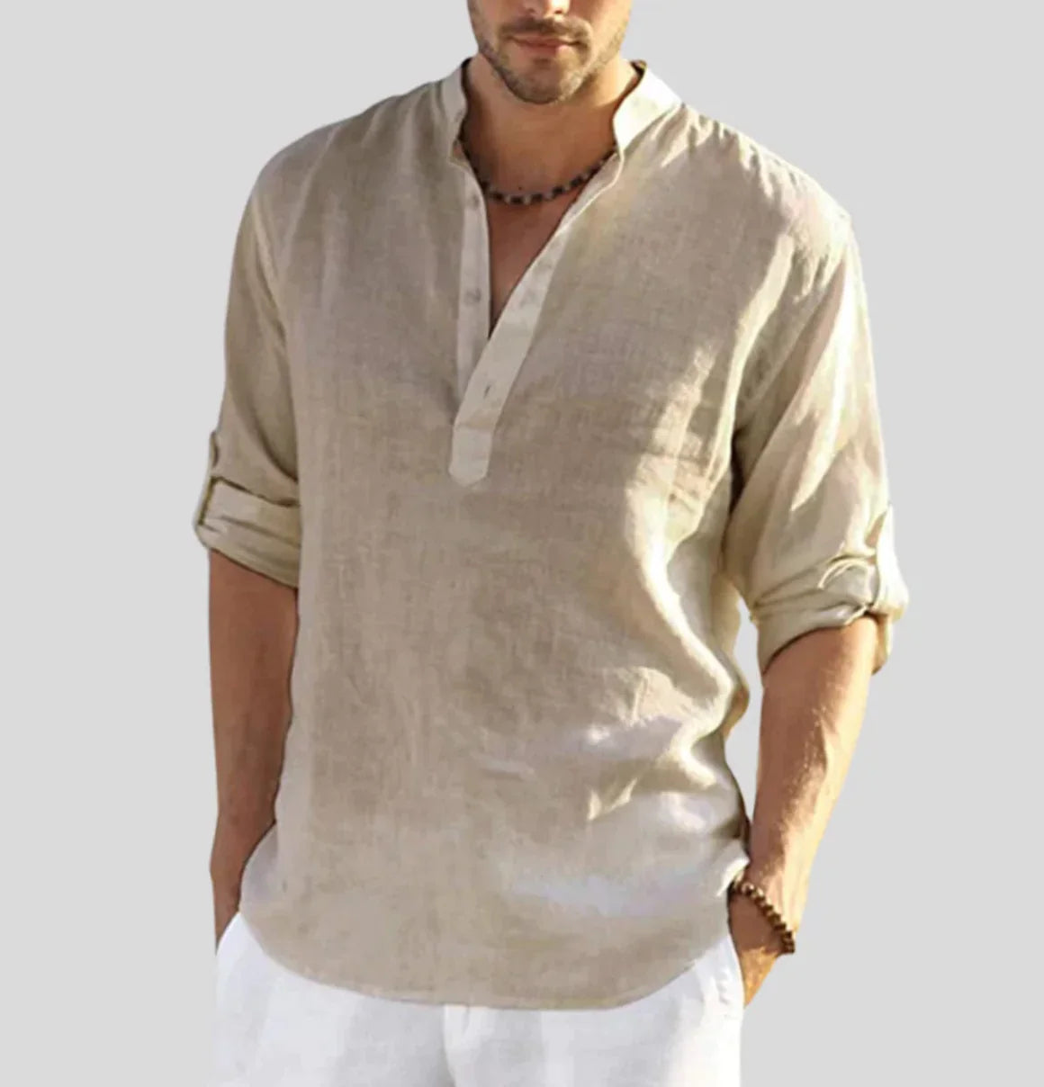 John – Chemise en Lin pour Homme