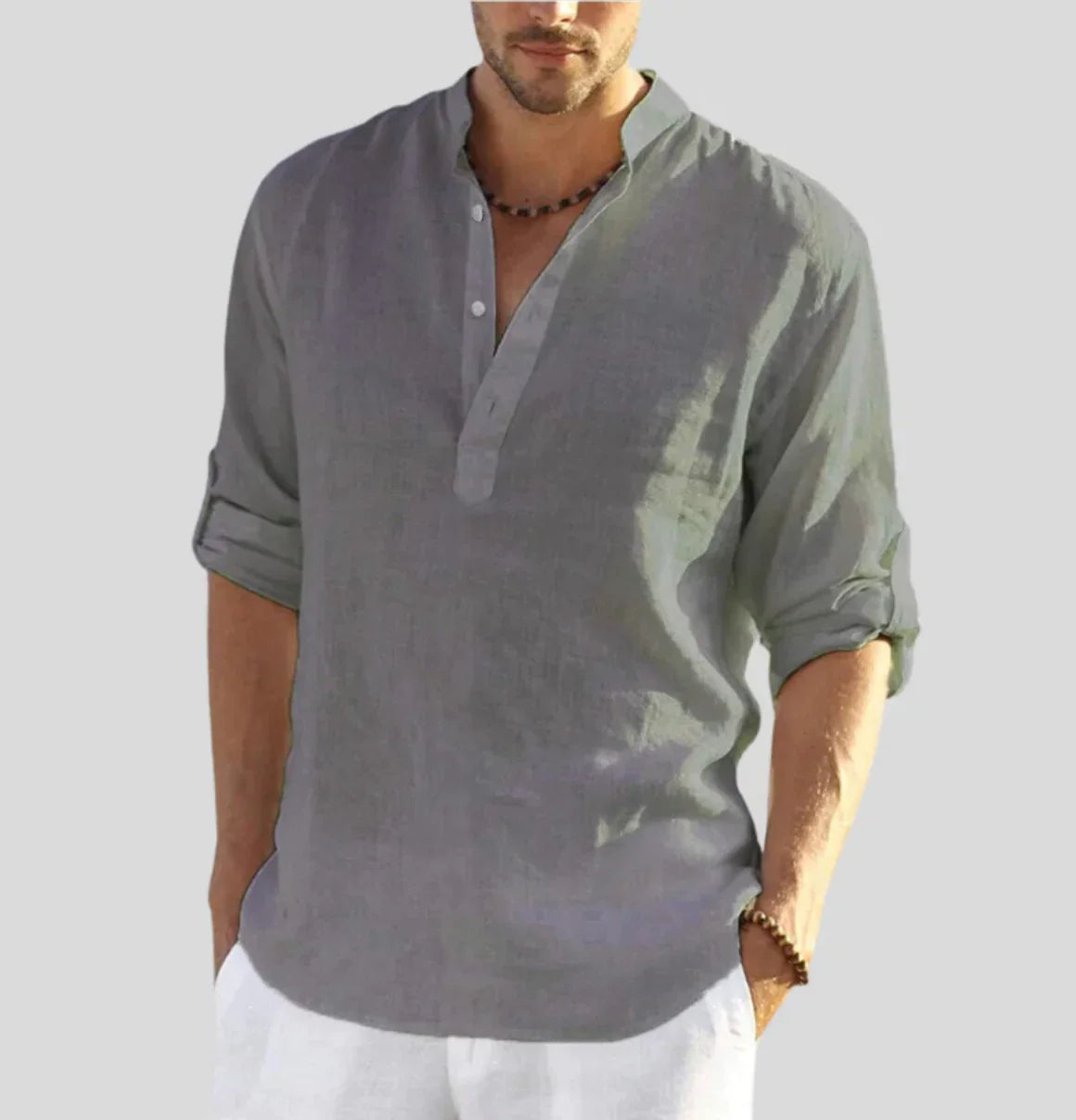 John – Chemise en Lin pour Homme