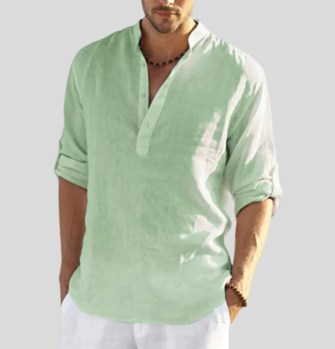 John – Chemise en Lin pour Homme