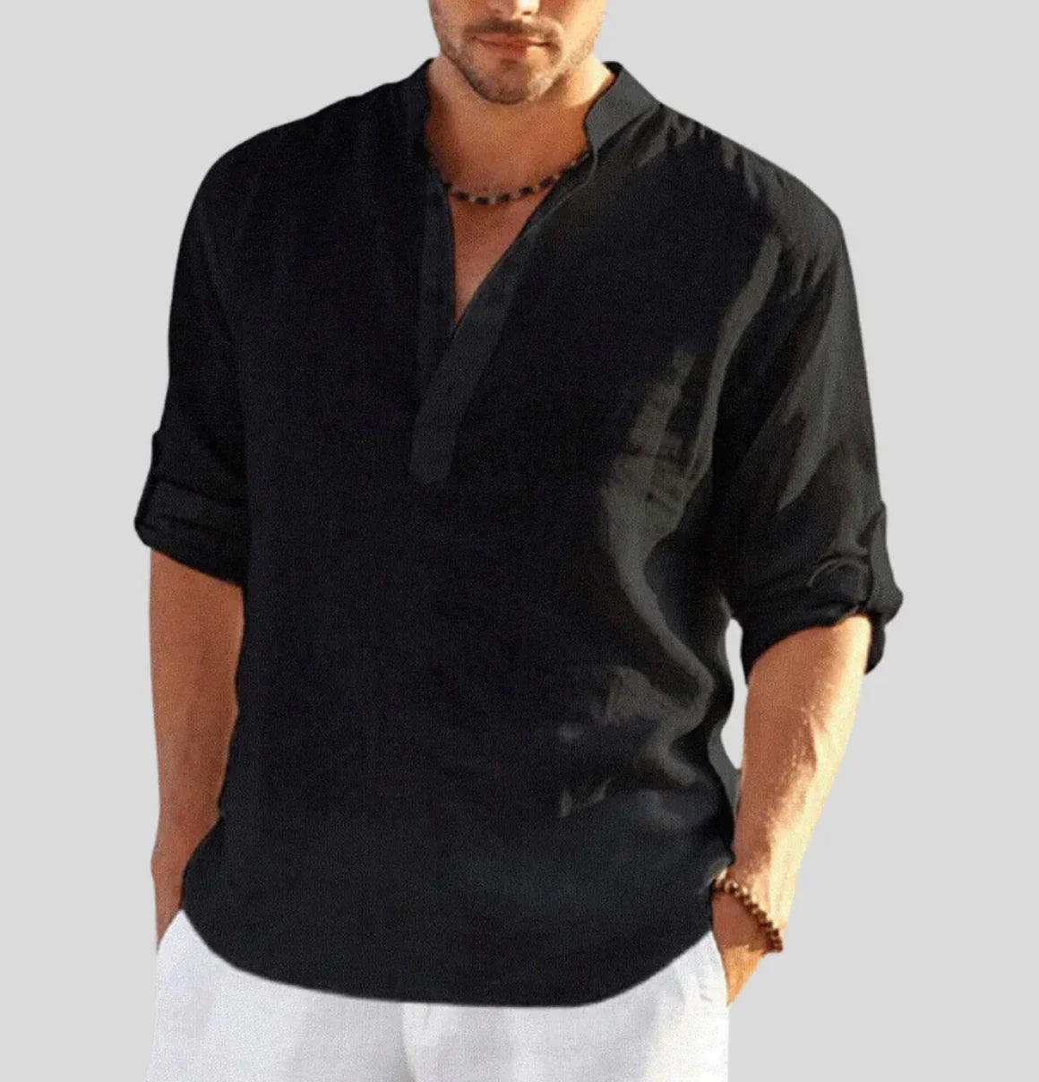 John – Chemise en Lin pour Homme