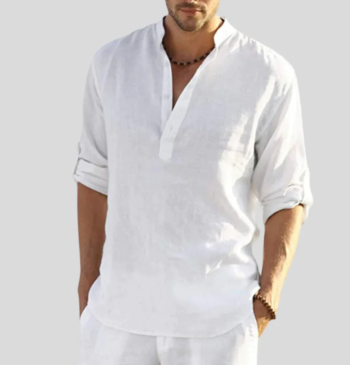 John – Chemise en Lin pour Homme