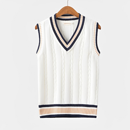 Dale - Pull sans manches en maille pour homme