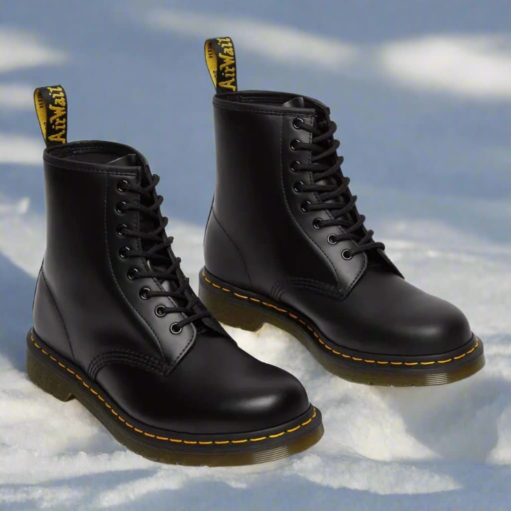 Ragnar – Bottes militaires en cuir avec lacets