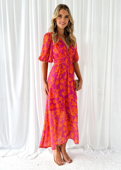 Kathy – Robe Maxi Col V