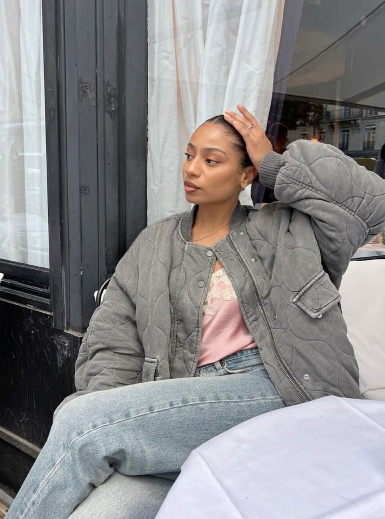 Sofia – Veste Bomber Rembourrée