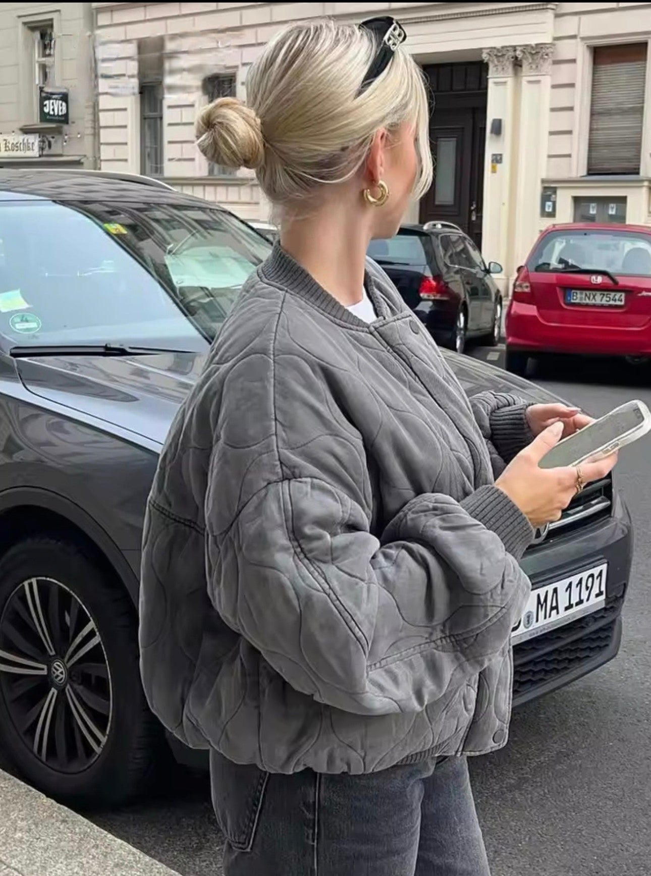 Sofia – Veste Bomber Rembourrée